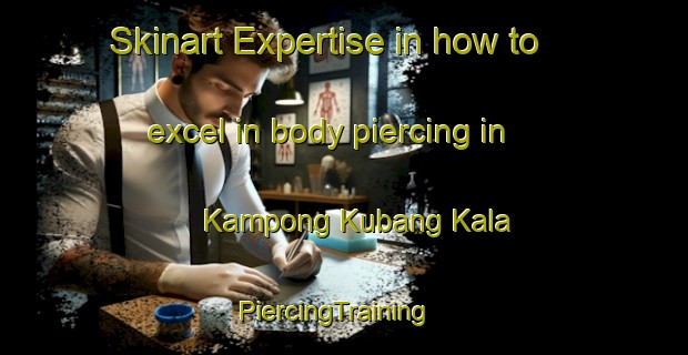 Skinart Expertise in how to excel in body piercing in Kampong Kubang Kala | PiercingTraining | PiercingClasses | SkinartTraining-Malaysia