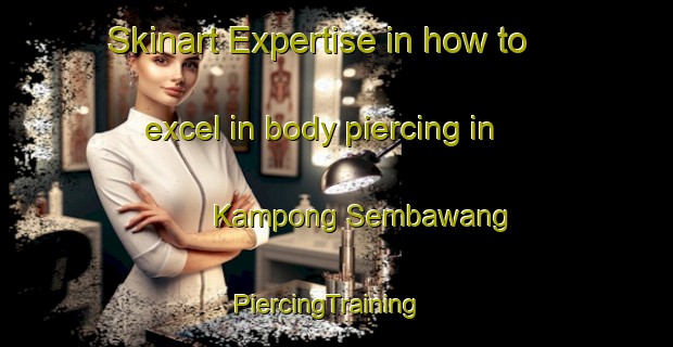 Skinart Expertise in how to excel in body piercing in Kampong Sembawang | PiercingTraining | PiercingClasses | SkinartTraining-Malaysia