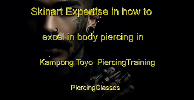 Skinart Expertise in how to excel in body piercing in Kampong Toyo | PiercingTraining | PiercingClasses | SkinartTraining-Malaysia
