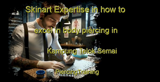 Skinart Expertise in how to excel in body piercing in Kampung Telok Semai | PiercingTraining | PiercingClasses | SkinartTraining-Malaysia