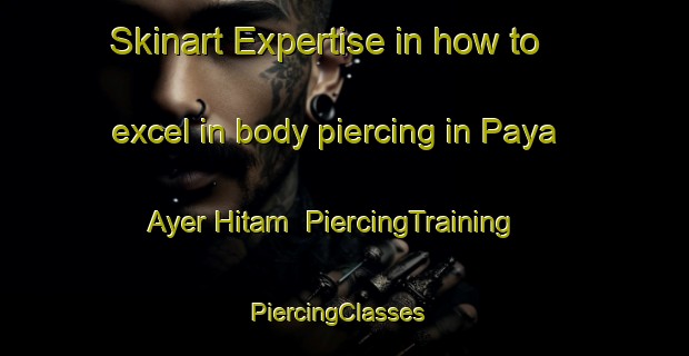 Skinart Expertise in how to excel in body piercing in Paya Ayer Hitam | PiercingTraining | PiercingClasses | SkinartTraining-Malaysia