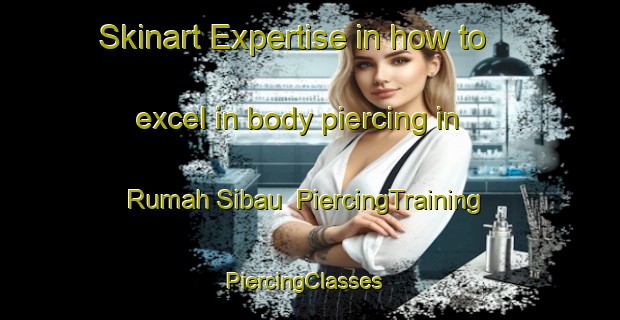 Skinart Expertise in how to excel in body piercing in Rumah Sibau | PiercingTraining | PiercingClasses | SkinartTraining-Malaysia