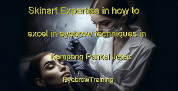 Skinart Expertise in how to excel in eyebrow techniques in Kampong Pankal Jetas | EyebrowTraining | EyebrowClasses | SkinartTraining-Malaysia