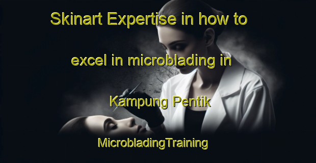 Skinart Expertise in how to excel in microblading in Kampung Pentik | MicrobladingTraining | MicrobladingClasses | SkinartTraining-Malaysia