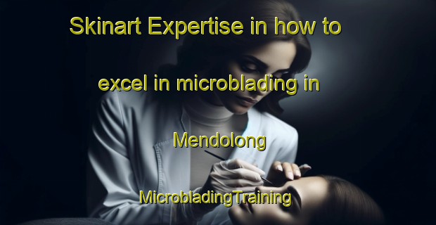 Skinart Expertise in how to excel in microblading in Mendolong | #MicrobladingTraining #MicrobladingClasses #SkinartTraining-Malaysia