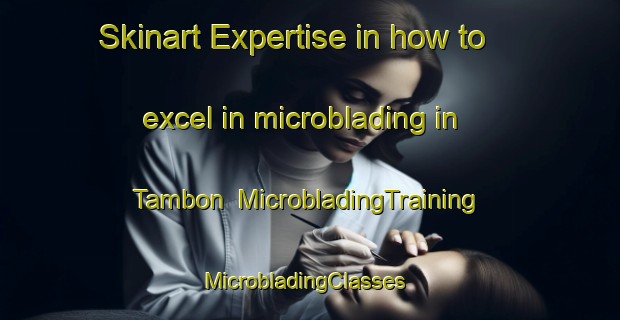 Skinart Expertise in how to excel in microblading in Tambon | MicrobladingTraining | MicrobladingClasses | SkinartTraining-Malaysia