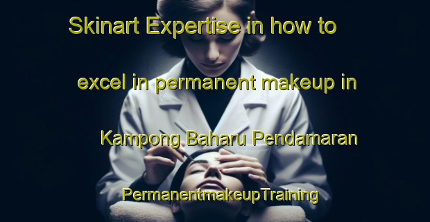 Skinart Expertise in how to excel in permanent makeup in Kampong Baharu Pendamaran | PermanentmakeupTraining | PermanentmakeupClasses | SkinartTraining-Malaysia