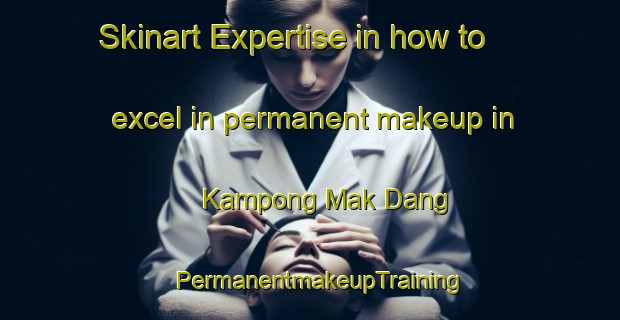 Skinart Expertise in how to excel in permanent makeup in Kampong Mak Dang | PermanentmakeupTraining | PermanentmakeupClasses | SkinartTraining-Malaysia
