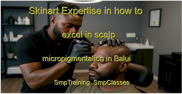 Skinart Expertise in how to excel in scalp micropigmentation in Balui | SmpTraining | SmpClasses | SkinartTraining-Malaysia