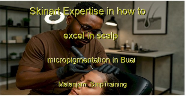 Skinart Expertise in how to excel in scalp micropigmentation in Buai Malanjam | SmpTraining | SmpClasses | SkinartTraining-Malaysia