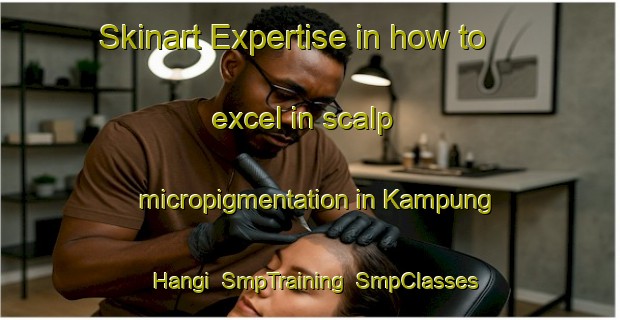 Skinart Expertise in how to excel in scalp micropigmentation in Kampung Hangi | SmpTraining | SmpClasses | SkinartTraining-Malaysia