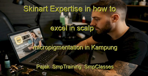 Skinart Expertise in how to excel in scalp micropigmentation in Kampung Pajak | SmpTraining | SmpClasses | SkinartTraining-Malaysia