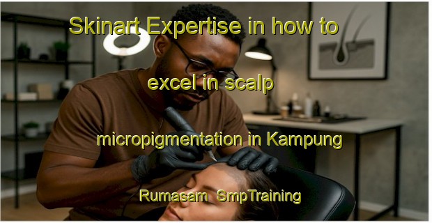 Skinart Expertise in how to excel in scalp micropigmentation in Kampung Rumasam | SmpTraining | SmpClasses | SkinartTraining-Malaysia