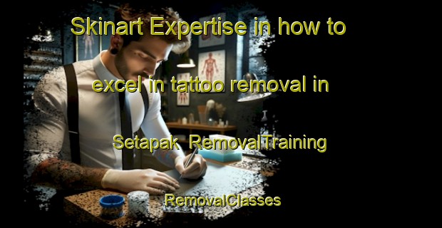 Skinart Expertise in how to excel in tattoo removal in Setapak | RemovalTraining | RemovalClasses | SkinartTraining-Malaysia