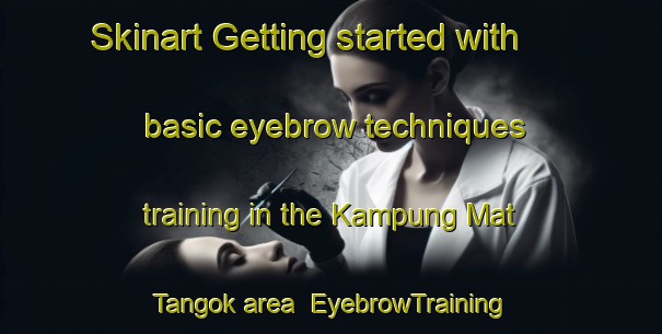Skinart Getting started with basic eyebrow techniques training in the Kampung Mat Tangok area | EyebrowTraining | EyebrowClasses | SkinartTraining-Malaysia