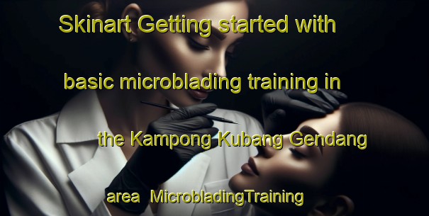 Skinart Getting started with basic microblading training in the Kampong Kubang Gendang area | MicrobladingTraining | MicrobladingClasses | SkinartTraining-Malaysia