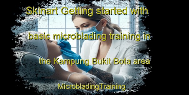 Skinart Getting started with basic microblading training in the Kampung Bukit Bota area | MicrobladingTraining | MicrobladingClasses | SkinartTraining-Malaysia