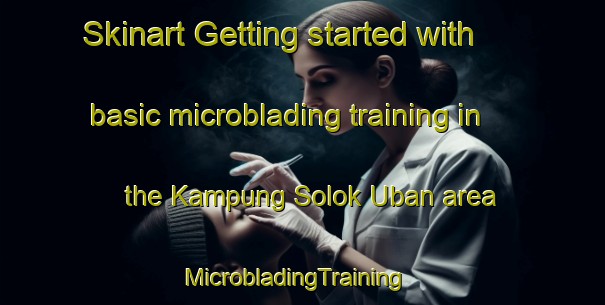 Skinart Getting started with basic microblading training in the Kampung Solok Uban area | MicrobladingTraining | MicrobladingClasses | SkinartTraining-Malaysia