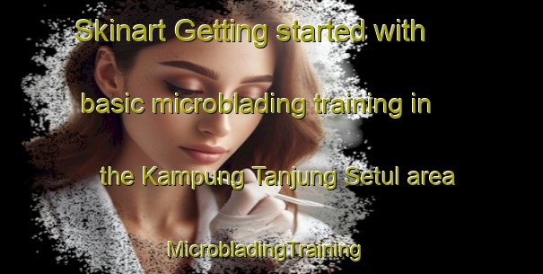 Skinart Getting started with basic microblading training in the Kampung Tanjung Setul area | MicrobladingTraining | MicrobladingClasses | SkinartTraining-Malaysia