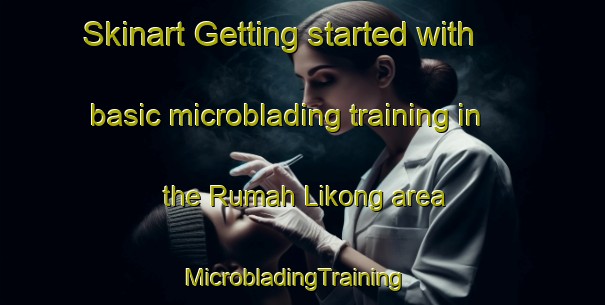 Skinart Getting started with basic microblading training in the Rumah Likong area | MicrobladingTraining | MicrobladingClasses | SkinartTraining-Malaysia