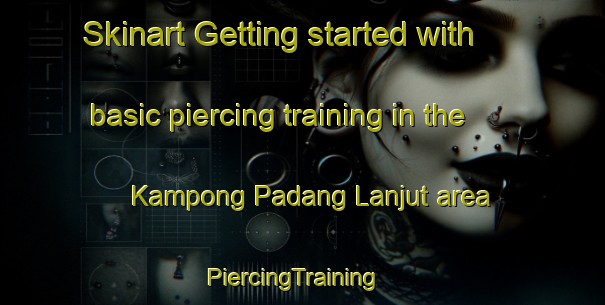 Skinart Getting started with basic piercing training in the Kampong Padang Lanjut area | PiercingTraining | PiercingClasses | SkinartTraining-Malaysia