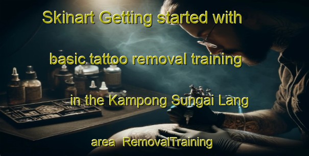 Skinart Getting started with basic tattoo removal training in the Kampong Sungai Lang area | RemovalTraining | RemovalClasses | SkinartTraining-Malaysia