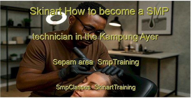Skinart How to become a SMP technician in the Kampung Ayer Sepam area | SmpTraining | SmpClasses | SkinartTraining-Malaysia