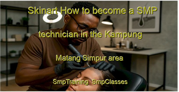 Skinart How to become a SMP technician in the Kampung Matang Simpur area | SmpTraining | SmpClasses | SkinartTraining-Malaysia