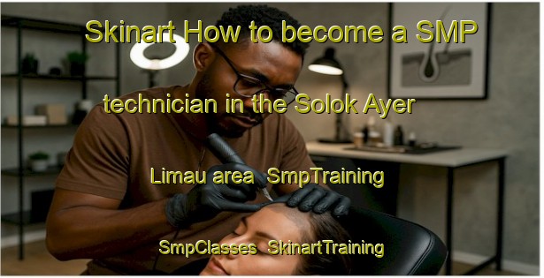Skinart How to become a SMP technician in the Solok Ayer Limau area | SmpTraining | SmpClasses | SkinartTraining-Malaysia