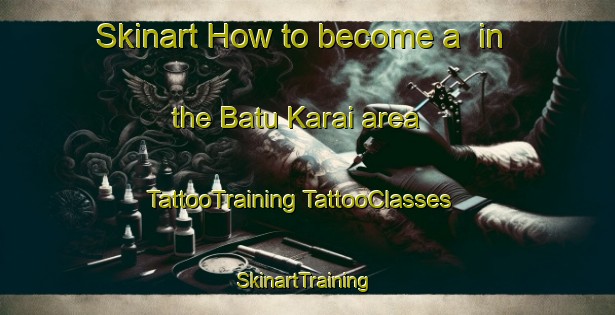 Skinart How to become a  in the Batu Karai area | #TattooTraining #TattooClasses #SkinartTraining-Malaysia