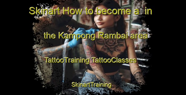 Skinart How to become a  in the Kampong Rambai area | #TattooTraining #TattooClasses #SkinartTraining-Malaysia