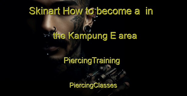 Skinart How to become a  in the Kampung E area | #PiercingTraining #PiercingClasses #SkinartTraining-Malaysia