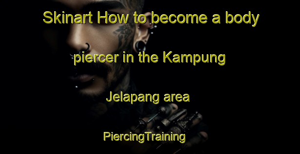 Skinart How to become a body piercer in the Kampung Jelapang area | PiercingTraining | PiercingClasses | SkinartTraining-Malaysia