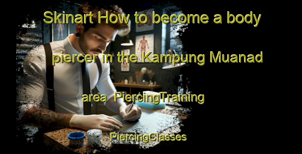 Skinart How to become a body piercer in the Kampung Muanad area | PiercingTraining | PiercingClasses | SkinartTraining-Malaysia