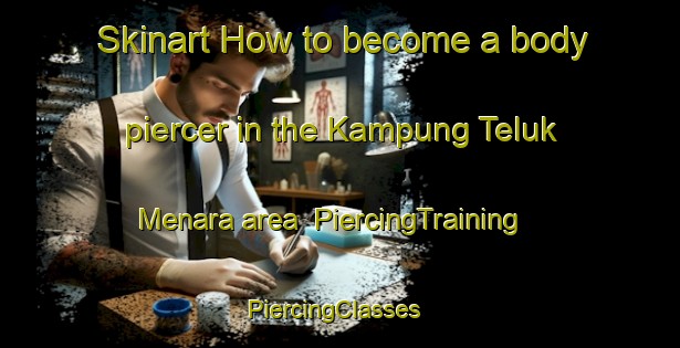 Skinart How to become a body piercer in the Kampung Teluk Menara area | PiercingTraining | PiercingClasses | SkinartTraining-Malaysia
