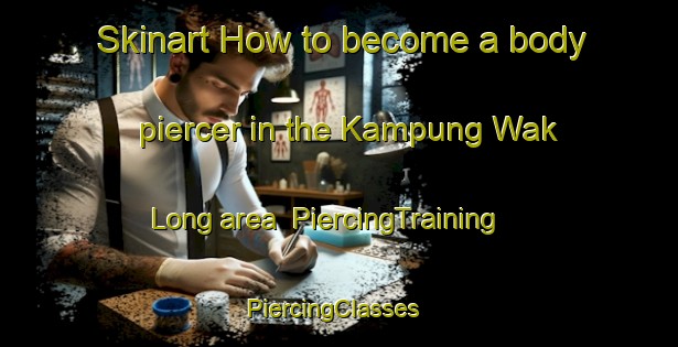 Skinart How to become a body piercer in the Kampung Wak Long area | PiercingTraining | PiercingClasses | SkinartTraining-Malaysia
