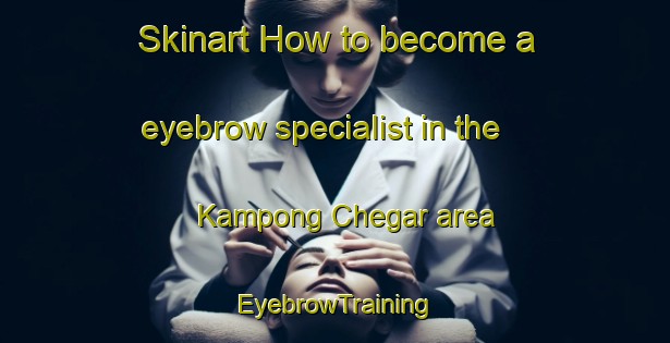 Skinart How to become a eyebrow specialist in the Kampong Chegar area | EyebrowTraining | EyebrowClasses | SkinartTraining-Malaysia