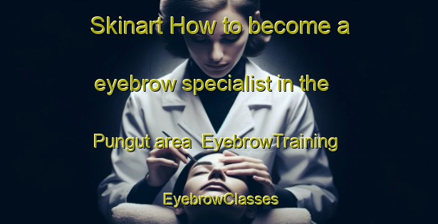 Skinart How to become a eyebrow specialist in the Pungut area | EyebrowTraining | EyebrowClasses | SkinartTraining-Malaysia