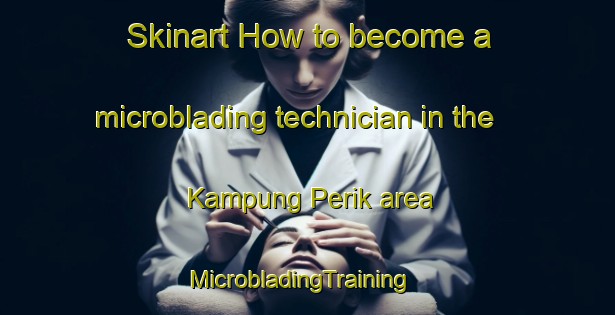 Skinart How to become a microblading technician in the Kampung Perik area | MicrobladingTraining | MicrobladingClasses | SkinartTraining-Malaysia