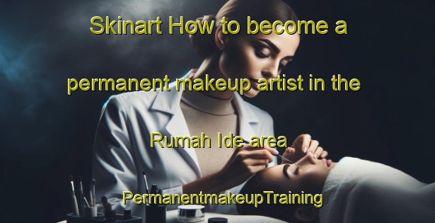 Skinart How to become a permanent makeup artist in the Rumah Ide area | PermanentmakeupTraining | PermanentmakeupClasses | SkinartTraining-Malaysia