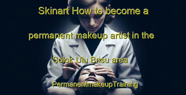 Skinart How to become a permanent makeup artist in the Solok Ulu Brisu area | PermanentmakeupTraining | PermanentmakeupClasses | SkinartTraining-Malaysia