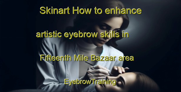 Skinart How to enhance artistic eyebrow skills in Fifteenth Mile Bazaar area | EyebrowTraining | EyebrowClasses | SkinartTraining-Malaysia