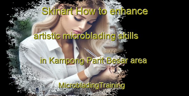 Skinart How to enhance artistic microblading skills in Kampong Parit Besar area | MicrobladingTraining | MicrobladingClasses | SkinartTraining-Malaysia