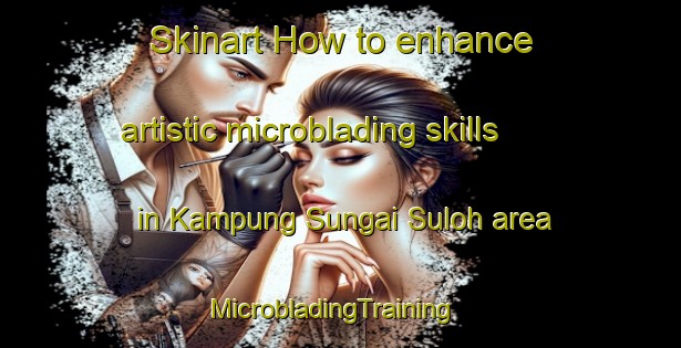 Skinart How to enhance artistic microblading skills in Kampung Sungai Suloh area | MicrobladingTraining | MicrobladingClasses | SkinartTraining-Malaysia