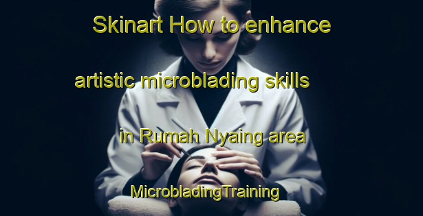 Skinart How to enhance artistic microblading skills in Rumah Nyaing area | MicrobladingTraining | MicrobladingClasses | SkinartTraining-Malaysia
