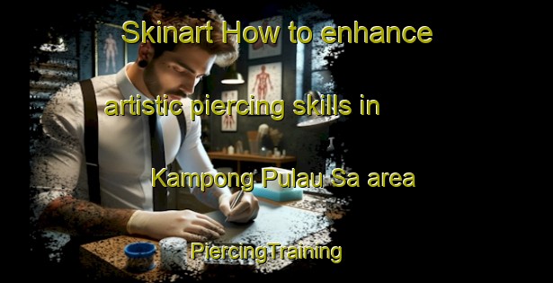 Skinart How to enhance artistic piercing skills in Kampong Pulau Sa area | PiercingTraining | PiercingClasses | SkinartTraining-Malaysia