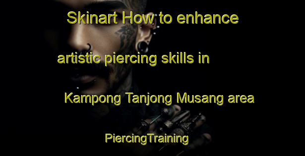 Skinart How to enhance artistic piercing skills in Kampong Tanjong Musang area | PiercingTraining | PiercingClasses | SkinartTraining-Malaysia