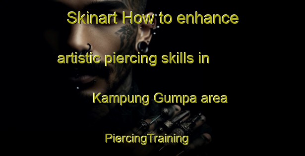 Skinart How to enhance artistic piercing skills in Kampung Gumpa area | PiercingTraining | PiercingClasses | SkinartTraining-Malaysia