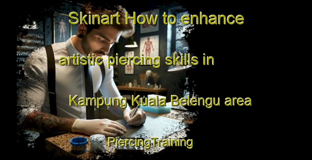 Skinart How to enhance artistic piercing skills in Kampung Kuala Belengu area | PiercingTraining | PiercingClasses | SkinartTraining-Malaysia