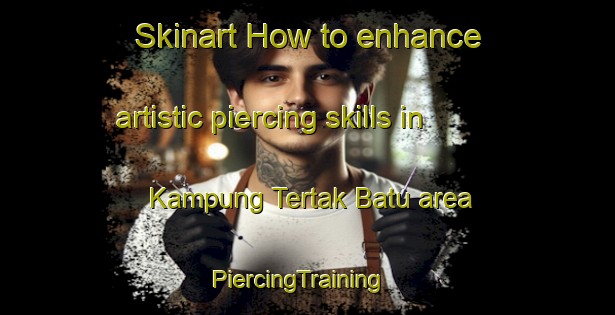 Skinart How to enhance artistic piercing skills in Kampung Tertak Batu area | PiercingTraining | PiercingClasses | SkinartTraining-Malaysia